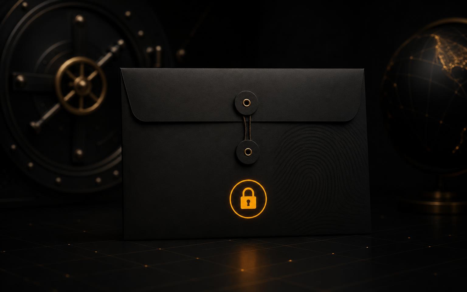 Sealed confidential document representing enterprise NDA protection